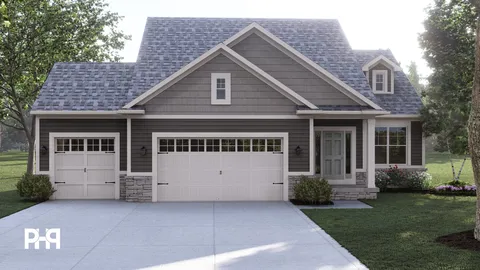 The Heatherstone house plan, exterior view 1